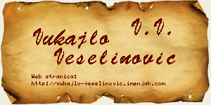 Vukajlo Veselinović vizit kartica